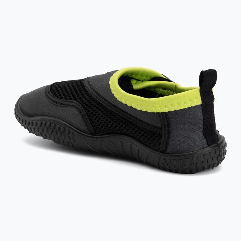 Wasserschuhe arena Watershoes dark grey/lime 3