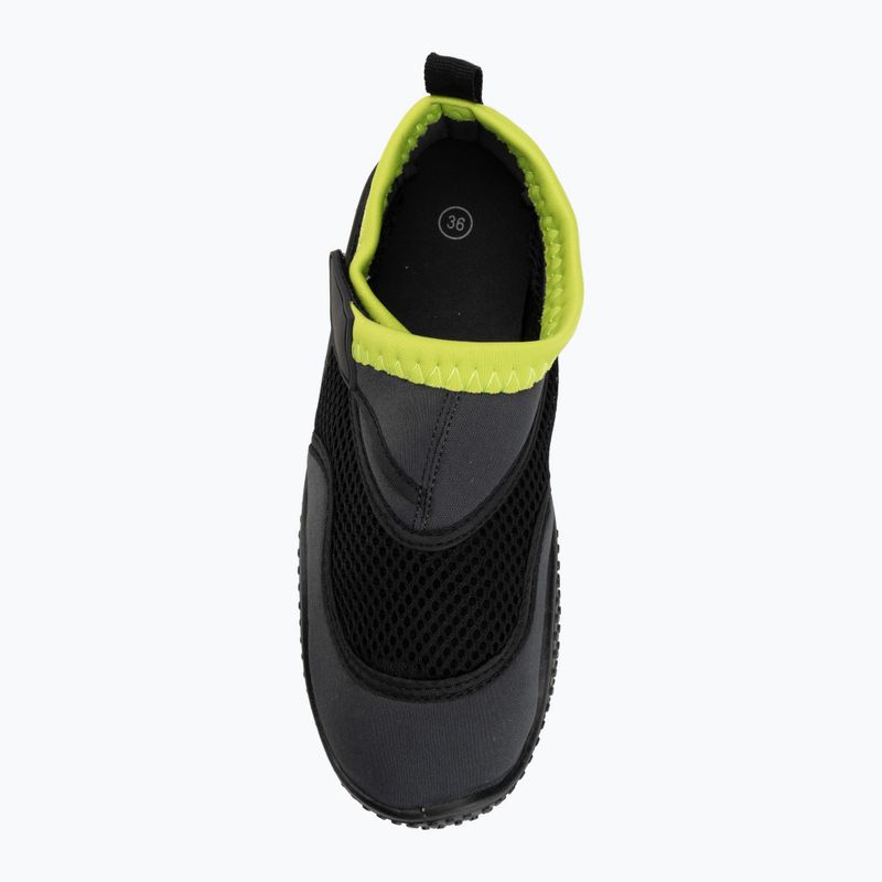 Wasserschuhe arena Watershoes dark grey/lime 5