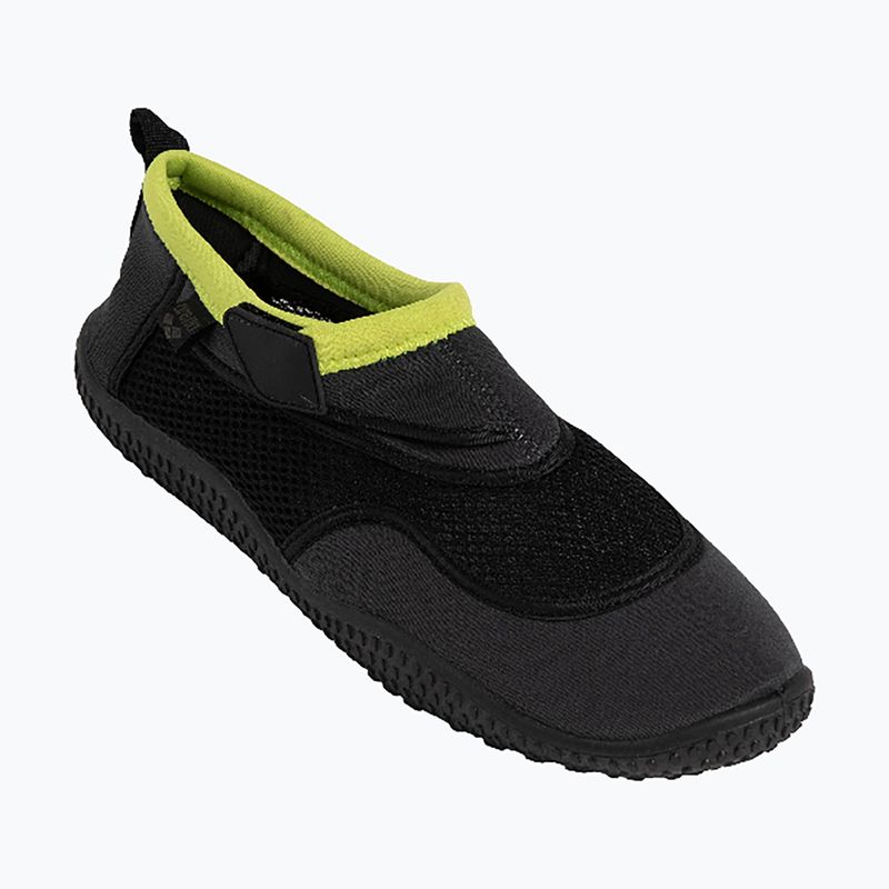 Wasserschuhe arena Watershoes dark grey/lime 2