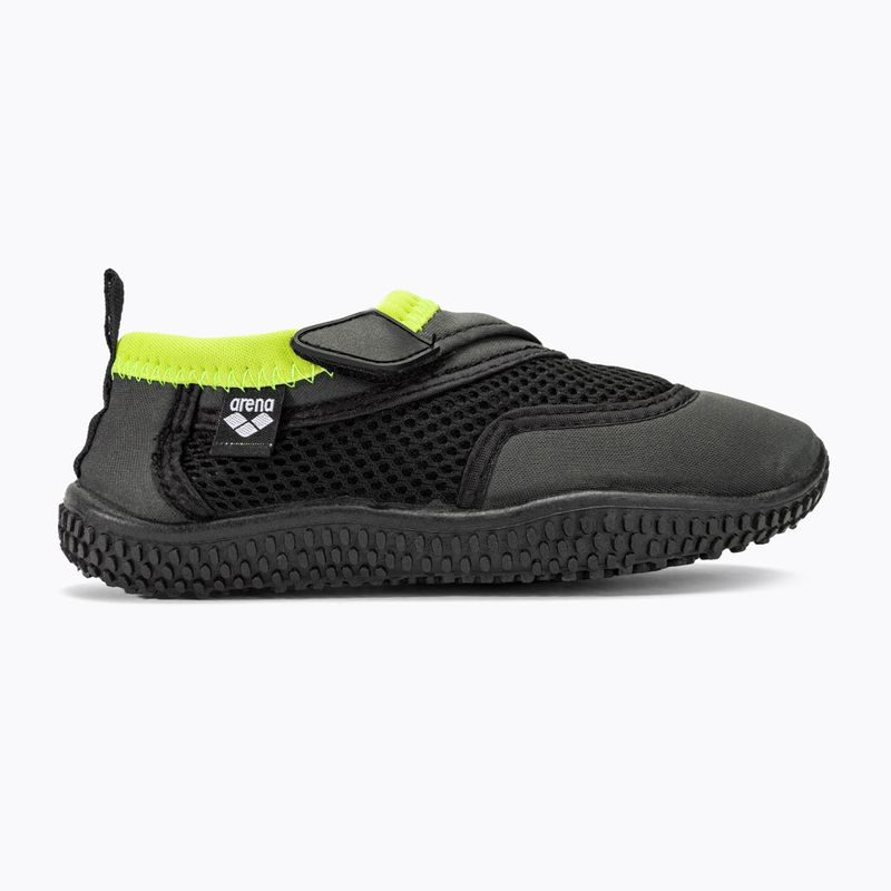 Kinder Arena Wasserschuhe JR dunkelgrau/ limone Wasserschuhe 2