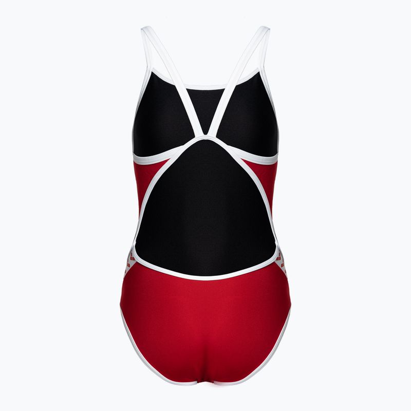 Einteiliger Badeanzug Damen arena Icons Super Fly Back Solid rot 536 2