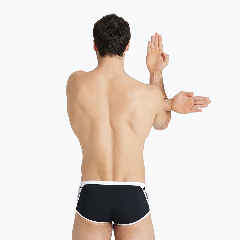 Badehose Herren arena Icons Swim Low Waist Short Solid schwarz 546/51 7