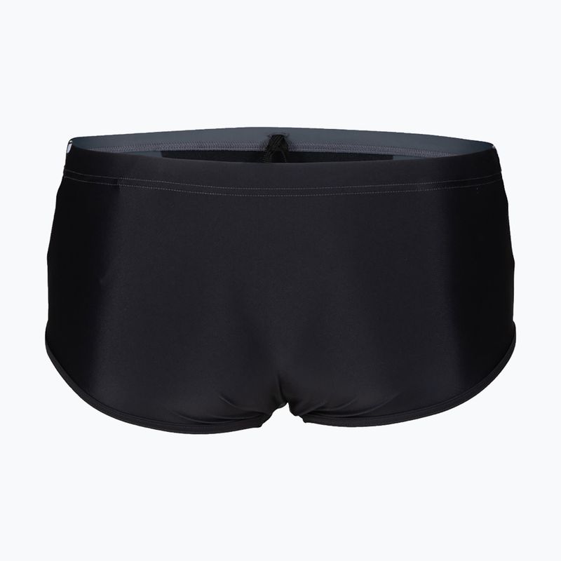 Badehose Herren arena Icons Swim Low Waist Short Panel grau 552 /55 5