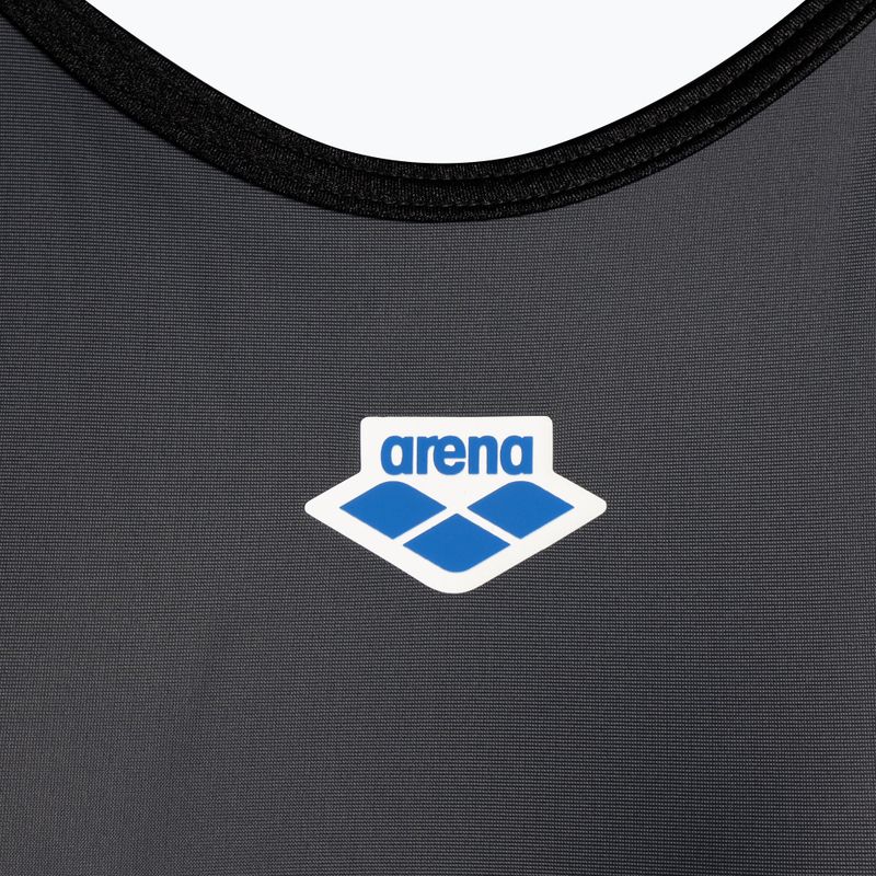 Einteiliger Badeanzug Damen arena Icons Fast Back Panel grau 543/551 3