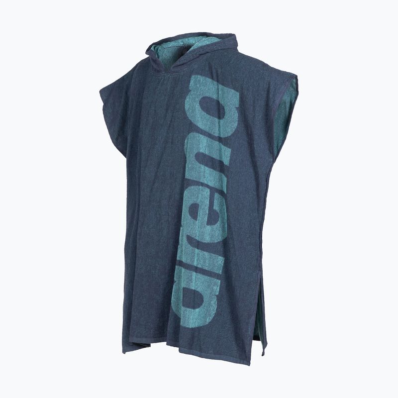 Arena Big Logo Poncho mit Kapuze Marineblau 005624/101 2