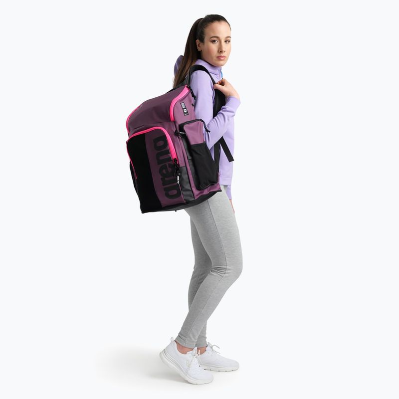 Rucksack arena Spiky III 45 l plum/neon pink 10