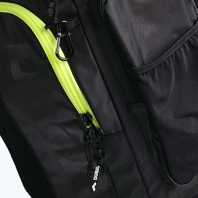 Rucksack arena Spiky III 45 l dark smoke/neon yellow 9