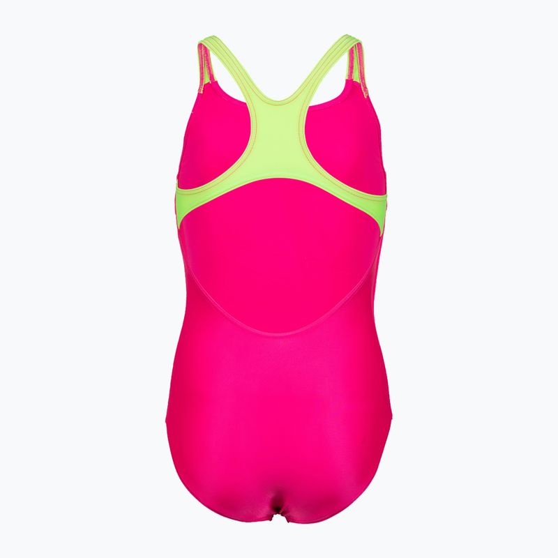 Einteiliger Badeanzug Kinder arena Swim Pro Back Logo rosa 5539/76 5