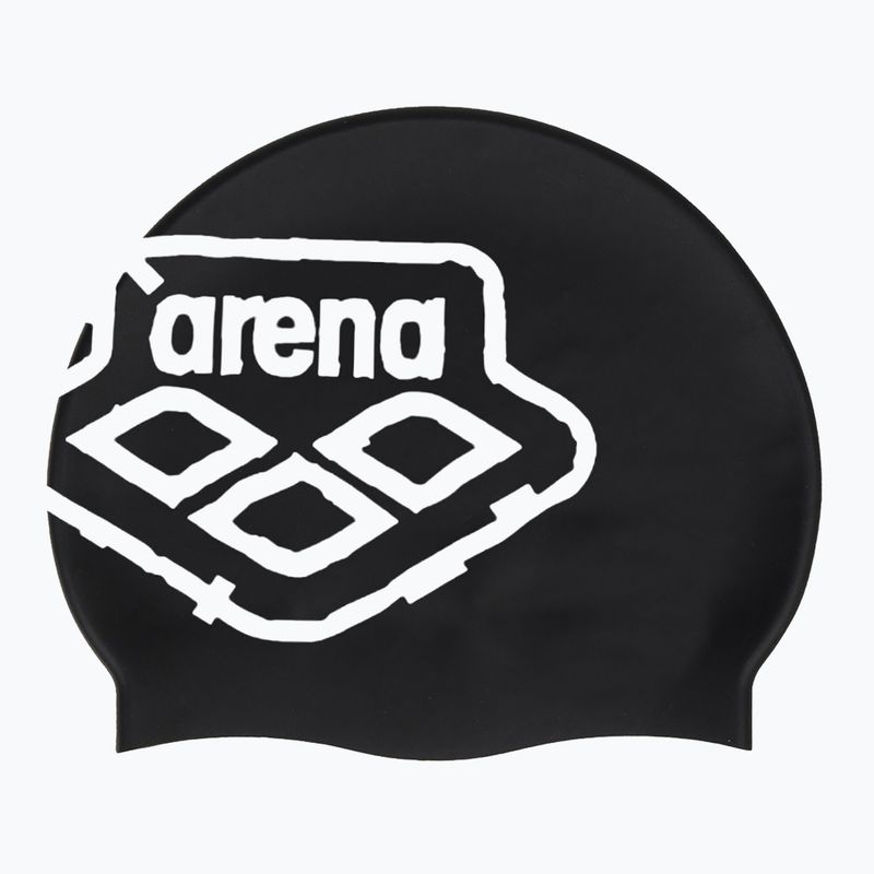Badekappe arena Icons Team Stripe schwarz 1463 3