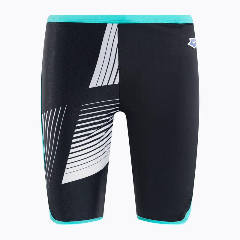 Men's arena Icons Swim Jammer Logo schwarz 005657/518