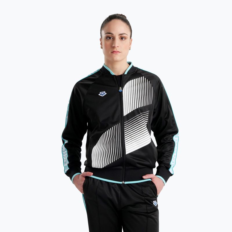 Sweatshirt arena Relax IV Team Logo schwarz 5649 4