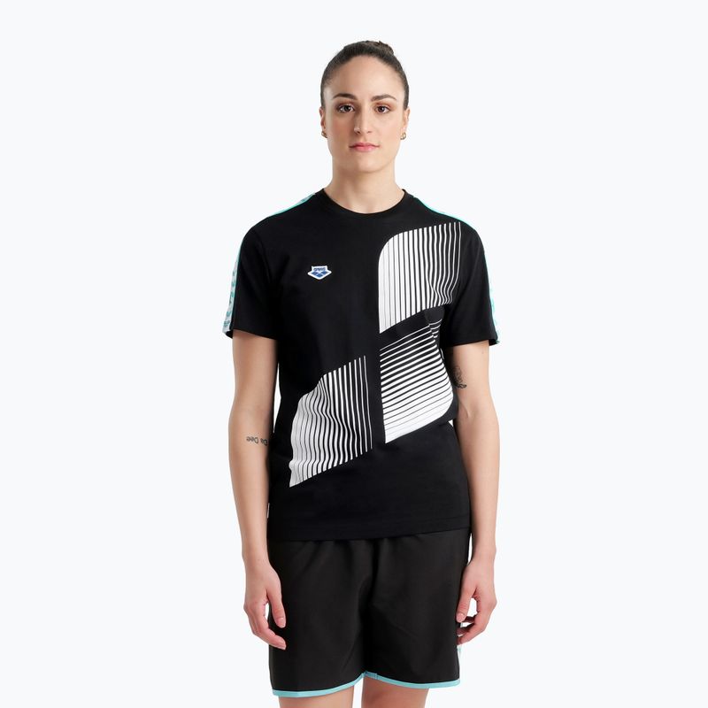 T-Shirt arena Team Logo schwarz 5651 5