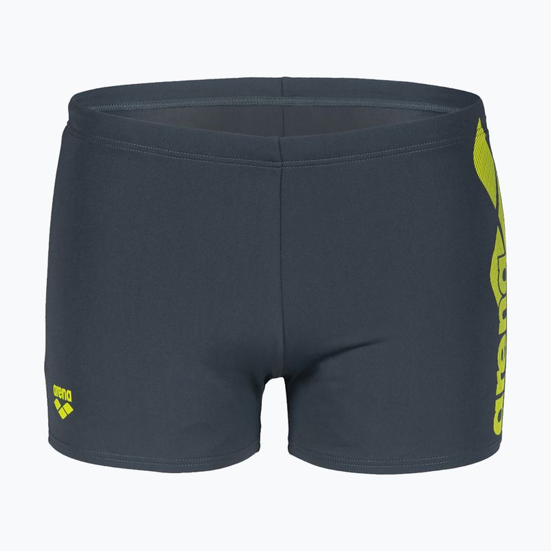 Badehose boxer Herren arena Optimal Short grau 483/56