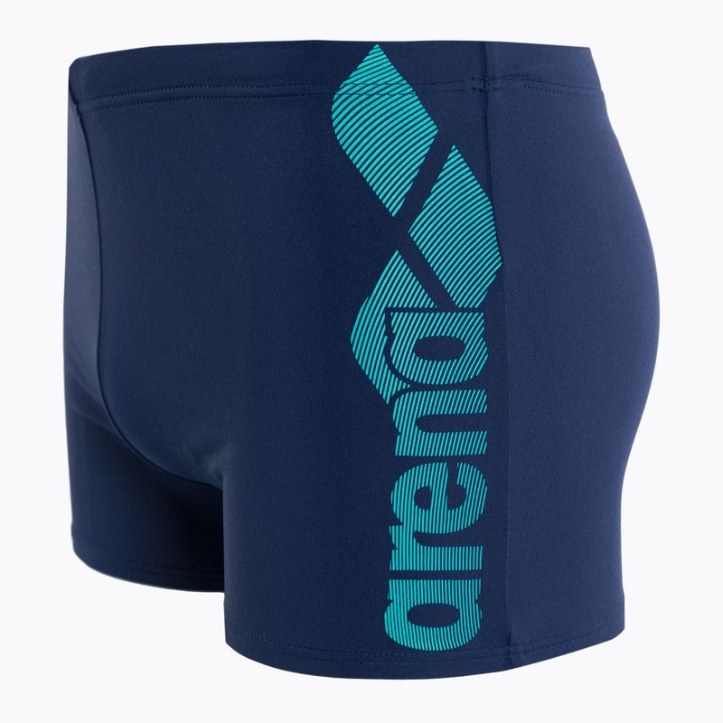 Badehose boxer Herren arena Optimal Short dunkelblau 483/78 4
