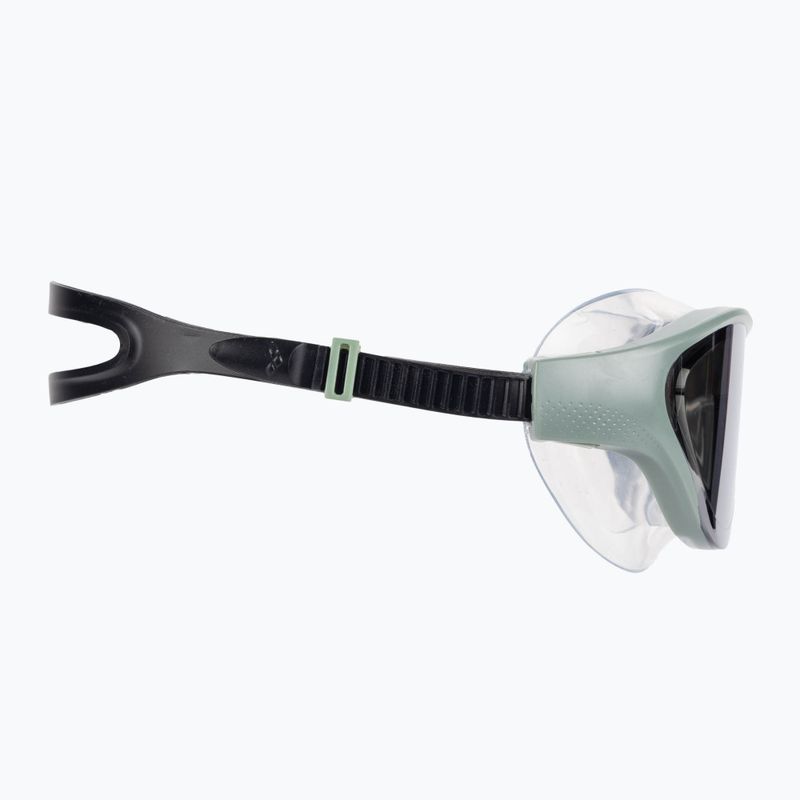 Schwimmmaske Taucherbrille arena The One Mask Mirror silver/jade/black 3