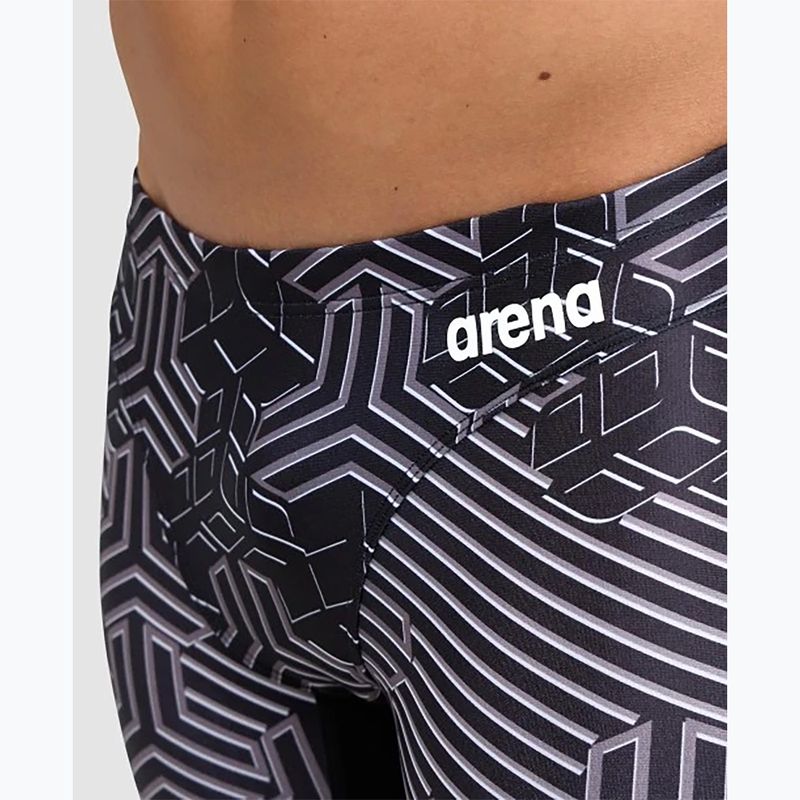 Men's arena Kikko Pro Swim Jammer schwarz/schwarz multi 6