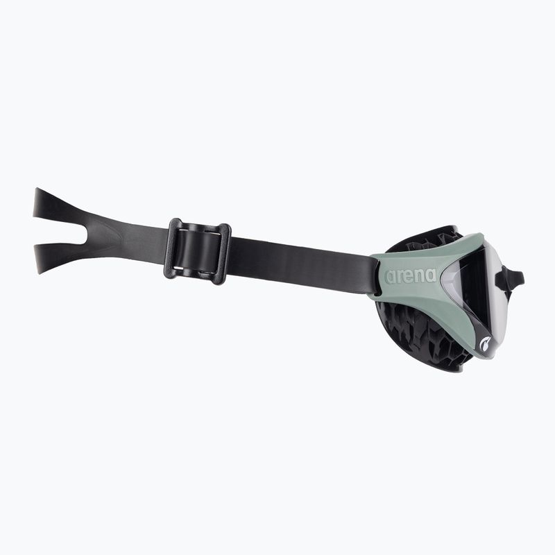 Schwimmbrille arena Air Bold Swipe smoke/dark olive/black 3