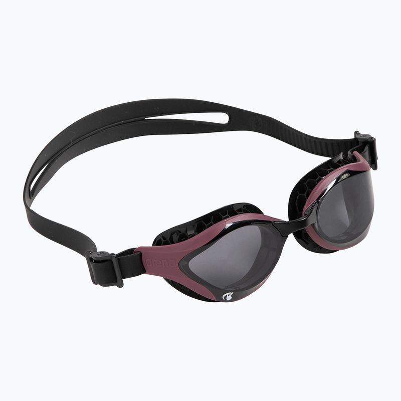 Schwimmbrille arena Air Bold Swipe smoke/red wine/black 2