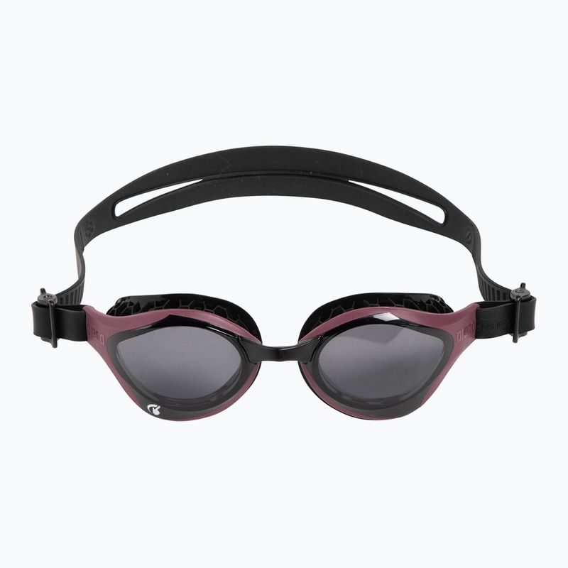 Schwimmbrille arena Air Bold Swipe smoke/red wine/black 3