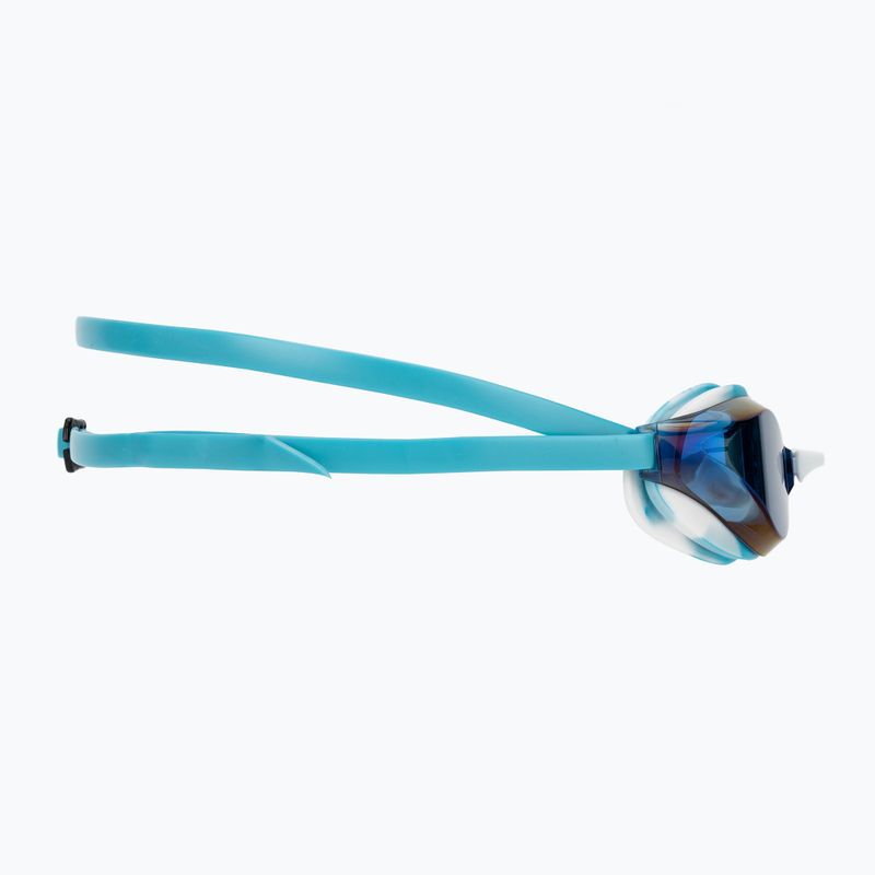 Schwimmbrille arena Python Mirror blue mirror/white/sky 3