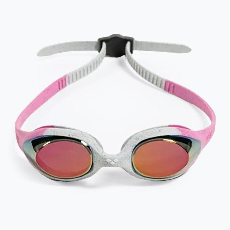 Kinderschwimmbrille arena Spider JR Mirror r rosa/grau/rosa 2