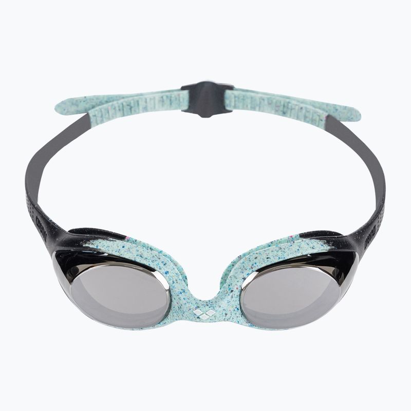 Schwimmbrille Kinder arena Spider JR Mirror r silver/grey/black 2