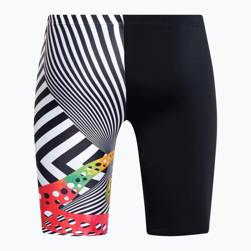 Badehose Jammer Herren Arena Crazy Octopus Jammer schwarz-weiß 6379 2
