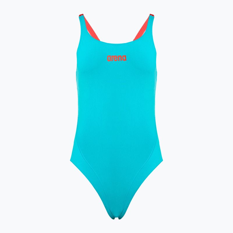 Einteiliger Badeanzug Damen arena Team Swim Tech Solid blau 4763/84