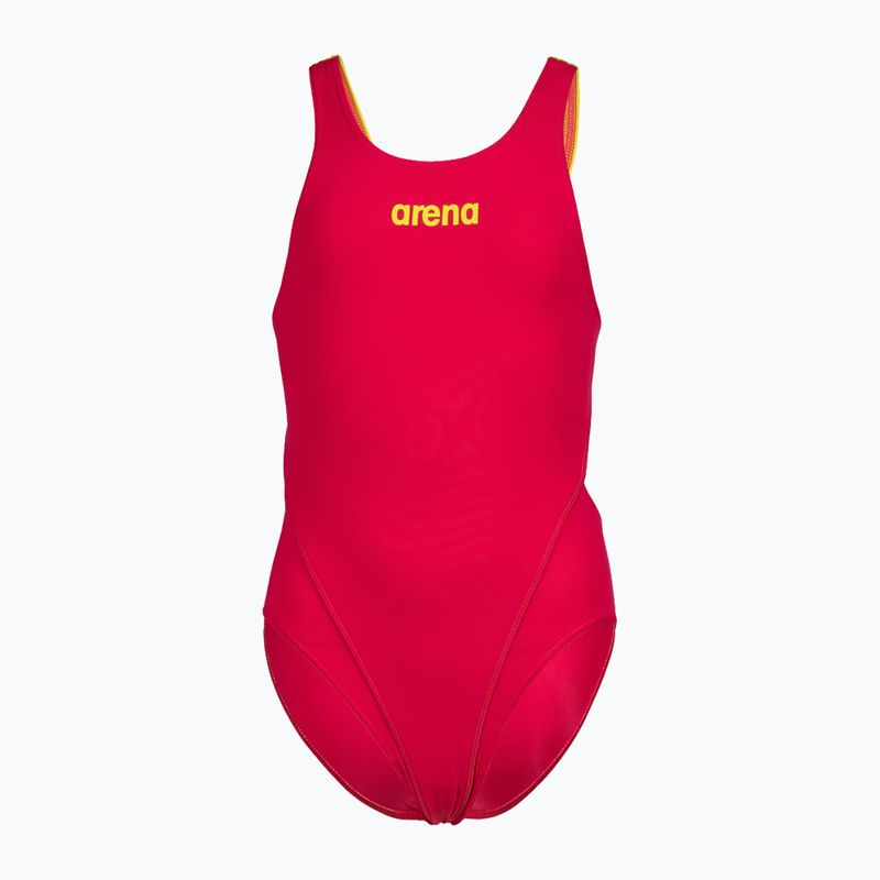 Einteiliger Badeanzug Kinder arena Team Swim Tech Solid rot 4764/96 4