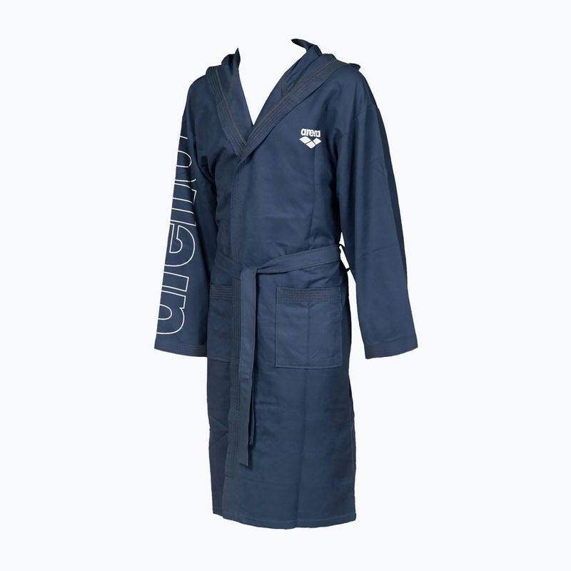 Bademantel Kinder arena Zeal Plus Jr navy/white 3