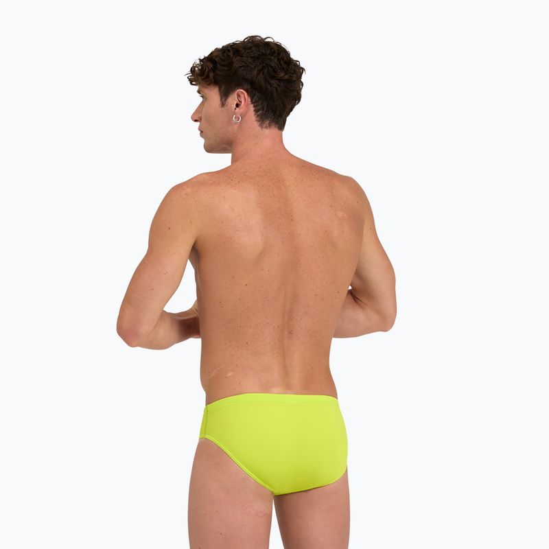 Herren Badehose arena Team Swim Briefs Solid gelb-blau 4773/68 5