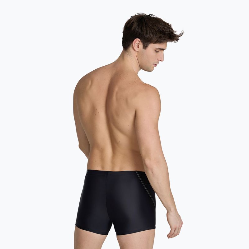 Men's arena Byor Evo Short R schwarz/schwarz/weiß Badeunterhose 4