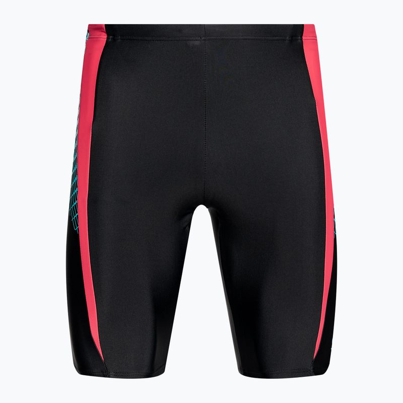 Men's arena Threefold Jammer R schwarz/schwarz/anguria Bademode