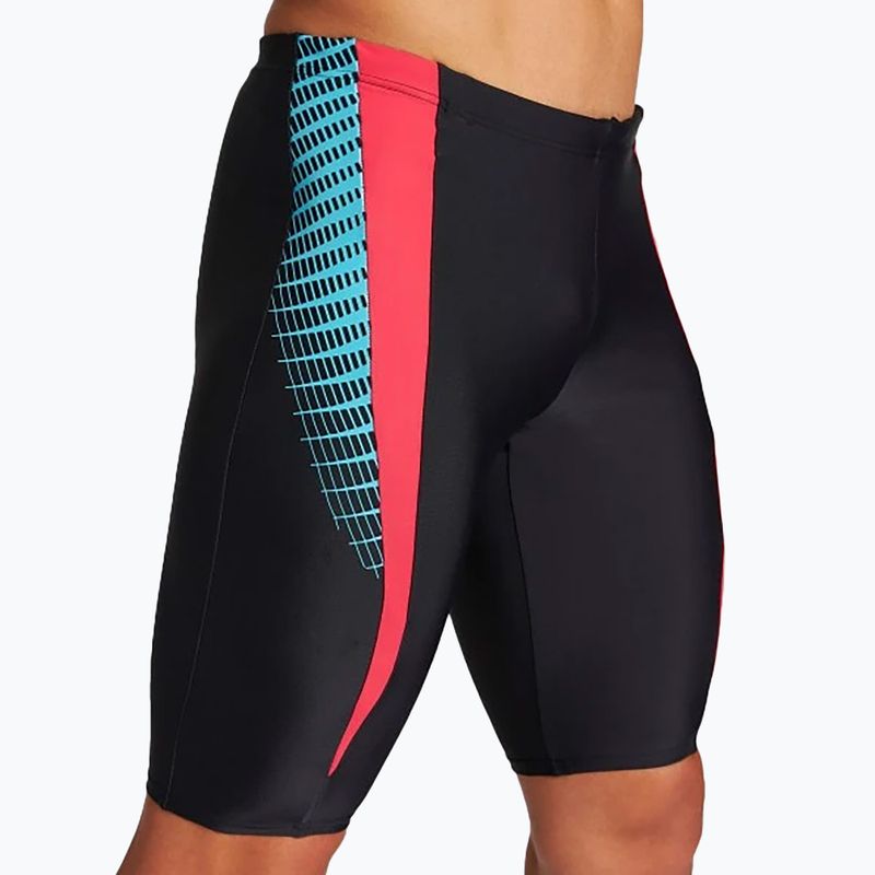 Men's arena Threefold Jammer R schwarz/schwarz/anguria Bademode