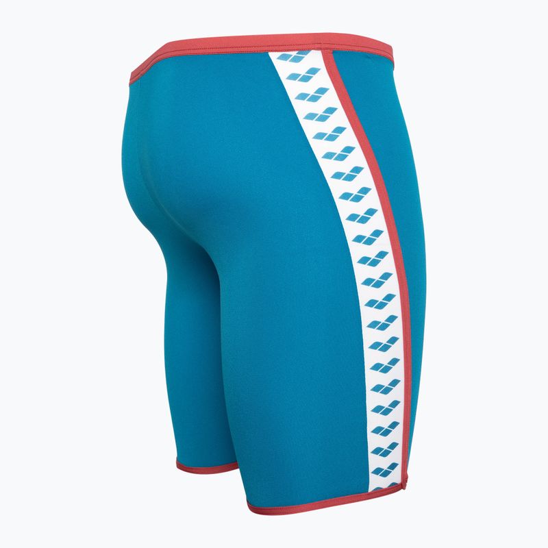 Men's arena Swim Solid Jammer blau cosmo/astro rot 7