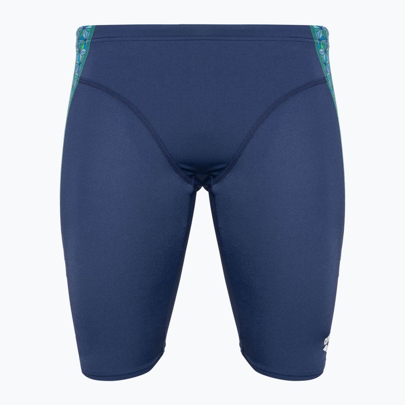 Men's arena Starfish Swim Jammer navy/turquoise multi