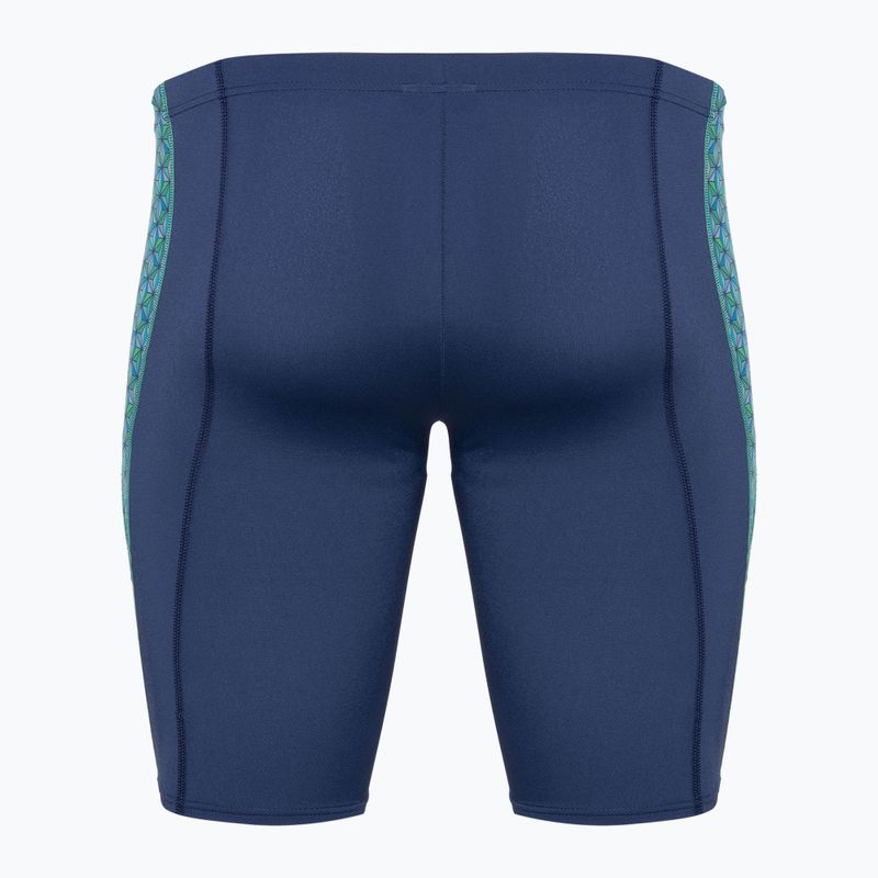 Men's arena Starfish Swim Jammer navy/turquoise multi 2