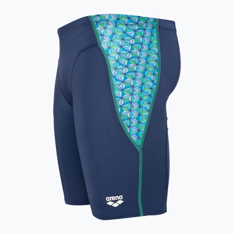 Men's arena Starfish Swim Jammer navy/turquoise multi