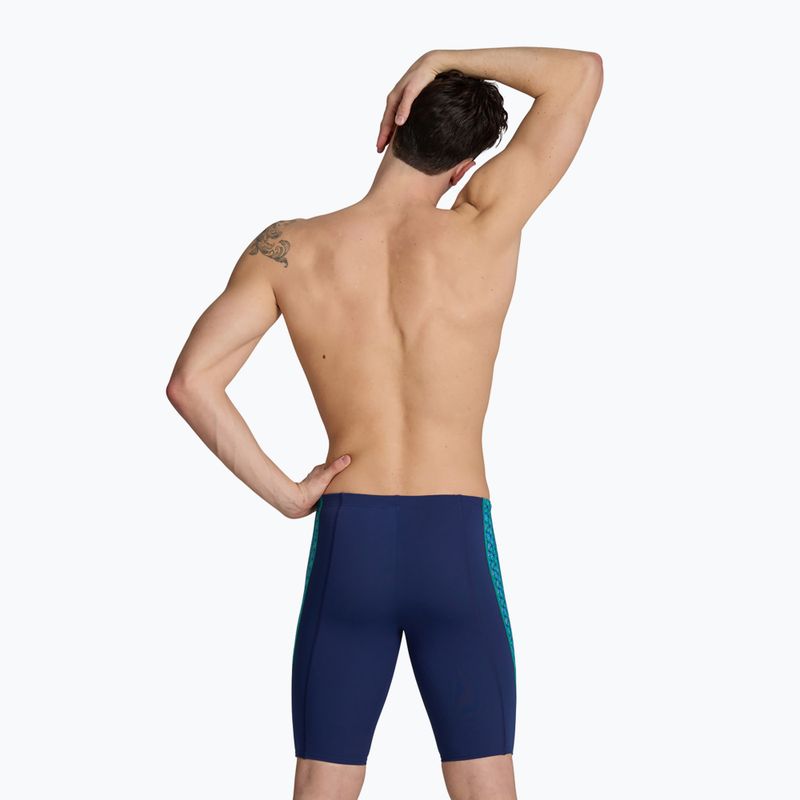 Men's arena Starfish Swim Jammer navy/turquoise multi