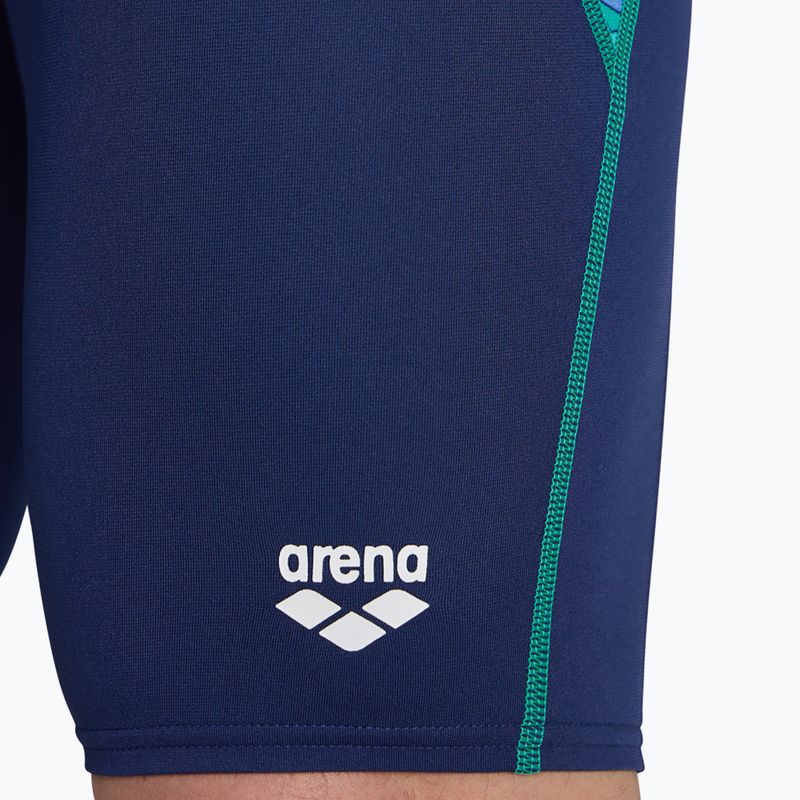 Men's arena Starfish Swim Jammer navy/turquoise multi