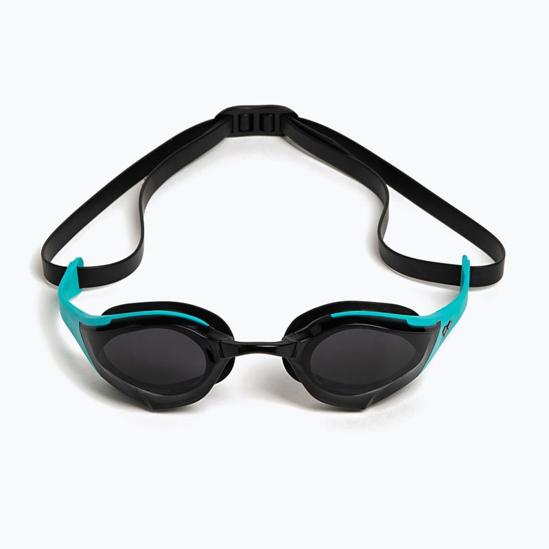 Schwimmbrille arena Cobra Edge Swipe smoke / peacock / black 2