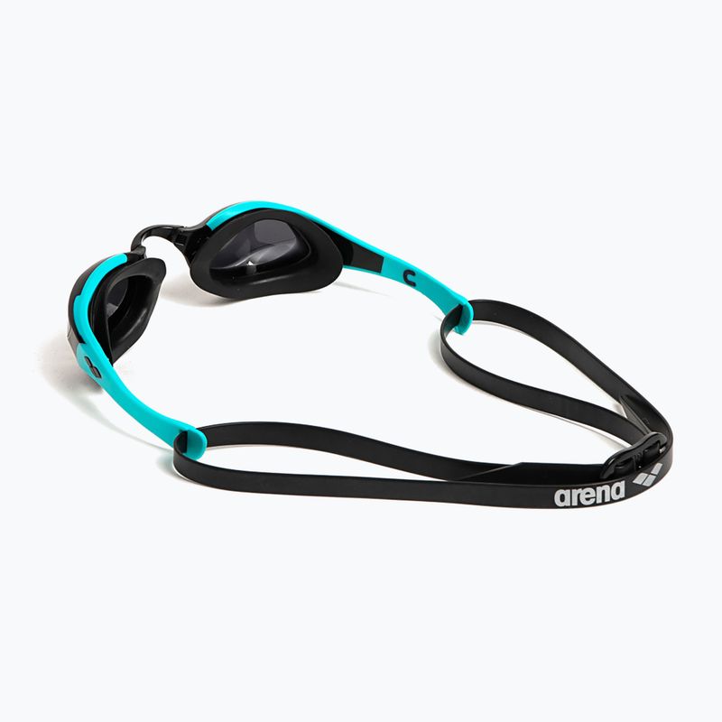 Schwimmbrille arena Cobra Edge Swipe smoke / peacock / black 4