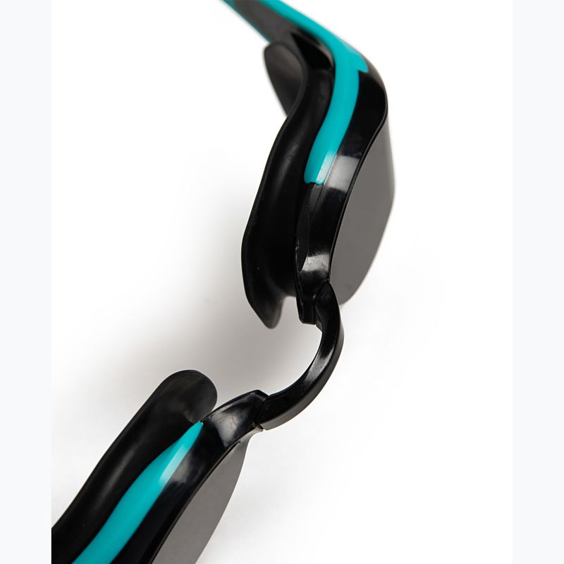 Schwimmbrille arena Cobra Edge Swipe smoke / peacock / black 7