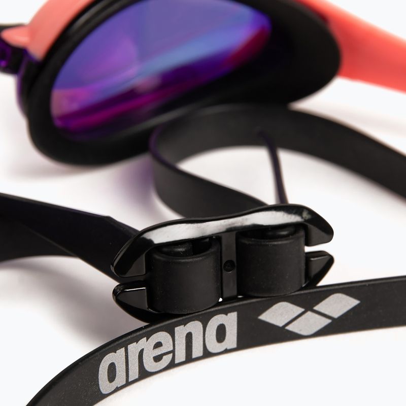 Arena Schwimmbrille Cobra Ultra Swipe Mirror violett/koralle 8