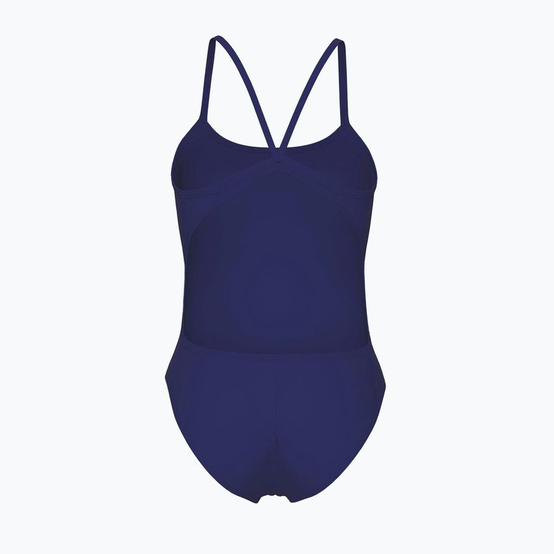 Einteiliger Badeanzug arena Lace Back Solid navy/white 2