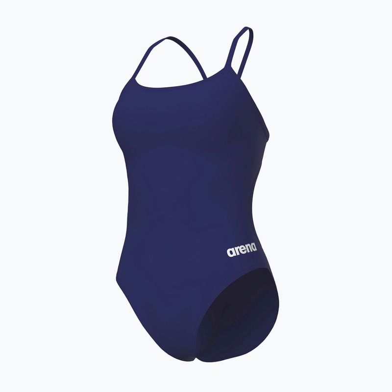Einteiliger Badeanzug arena Lace Back Solid navy/white 4