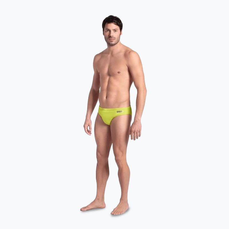 Schwimmslips Herren arena Team Swim Briefs Solid soft green 2