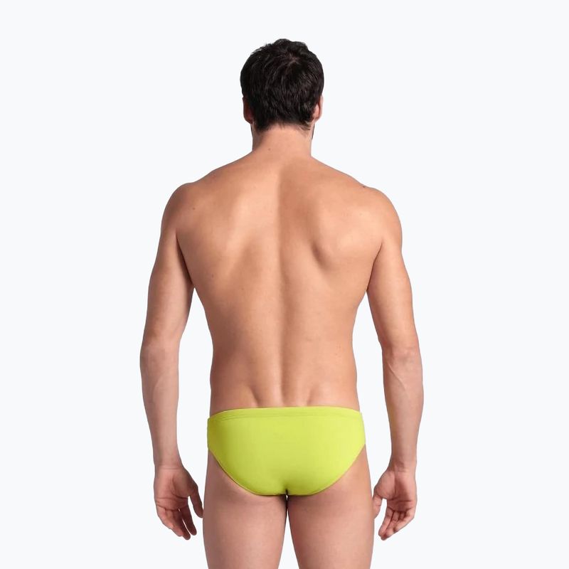 Men's arena Team Swim Briefs Solid soft green