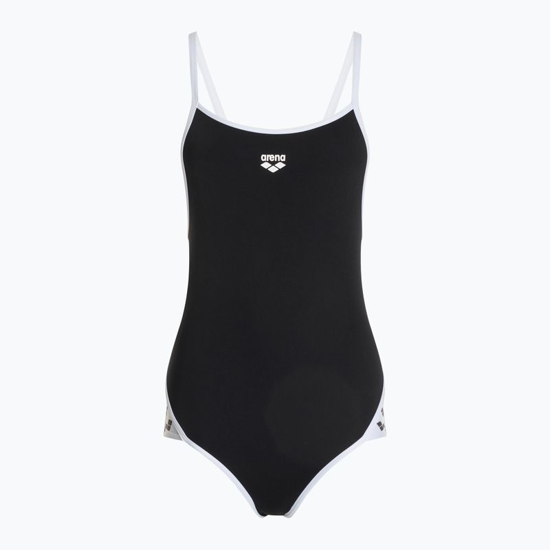 Badeanzug Damen arena Icons Super Fly Back Solid black / white