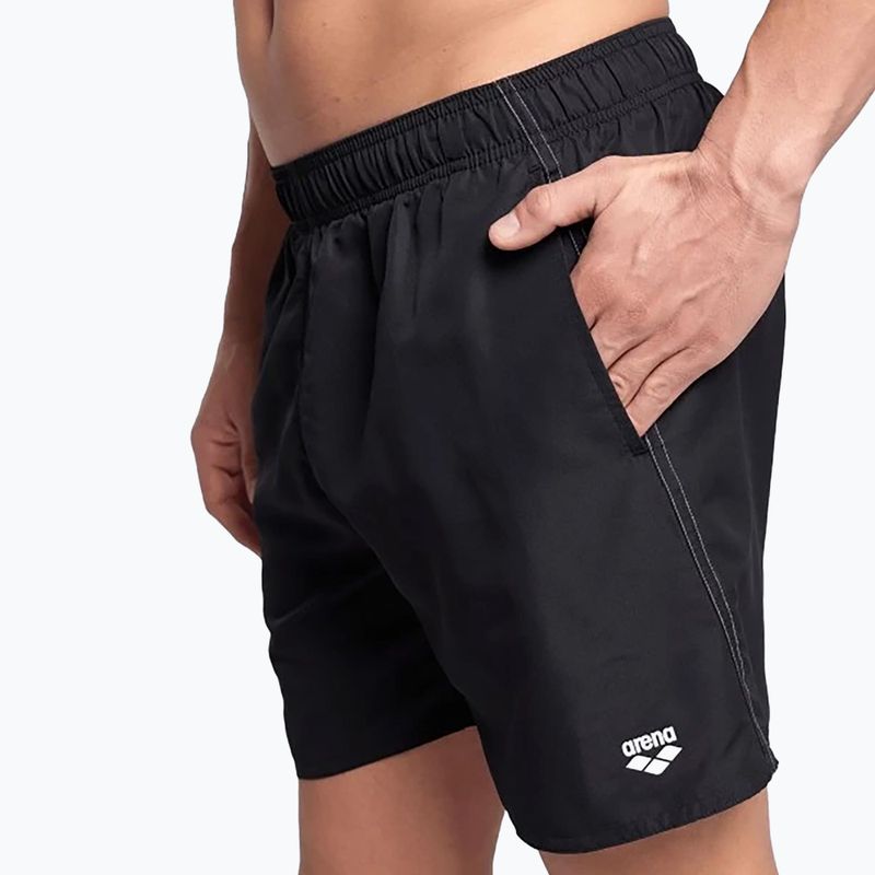 Badeshorts Herren arena Fundamentals Boxer R black/white 8